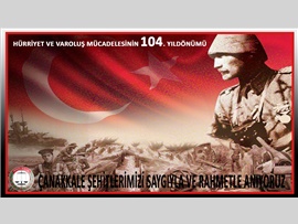 YEŞİLBOĞAZ:  “CUMHURİYETİMİZİ ÇANAKKALE RUHUYLA KORUMALIYIZ”