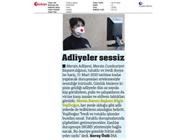BASINDA BAROMUZ (Mersin Adiyesi'nde Korona Virüs Sakinliği)