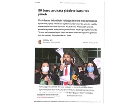 Av. Ersin Eraslan'ın öldürülmesine tepki: "Sizin de avukata ihtiyacınız olacak"