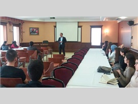 STAJ EĞİTİM MERKEZİNDE GENEL SEKRETERİMİZ AV.HAKKI EREN MÜLAYİM TARAFINDAN EĞİTİM VERİLDİ
