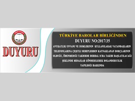 Avukatlık Unvanı ve isimlerinin Kullanılarak Yapılan Dolandırıcılık Hakkında