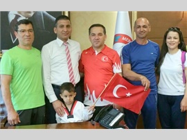 ZİYARET-Mersin Gençlik Hizmetleri ve Spor İl Müdürlüğü Tekvando Takımı