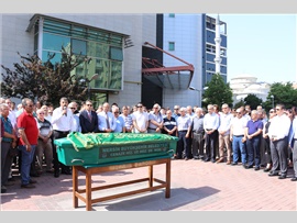 EMEKLİ HÂKİM MUSTAFA TOPAK SON YOLCULUĞUNA UĞURLANDI