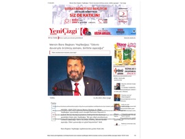 Baro Başkanımız Yeşilboğaz'dan Ramazan Bayramı mesajı