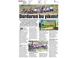 Emirler Mahallesi'nde yaşam nöbeti tutuldu