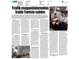 Başkanımız Yeşilboğaz'dan ırkçı saldırıya tepki