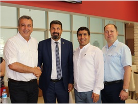 MERSİN BAROSU’NDA BAYRAMLAŞMA MERASİMİ YAPILDI