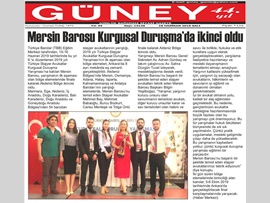 BASINDA BAROMUZ (Mersin Barosu Kurgusal Duruşma Yarışması Bölge Elemelerinde İkinci Oldu)