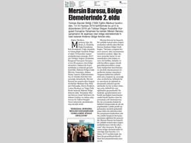 BASINDA BAROMUZ (Mersin Barosu Kurgusal Duruşma Yarışması Bölge Elemelerinde İkinci Oldu)