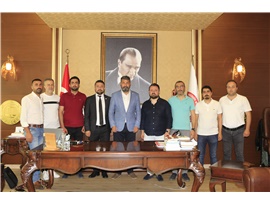 MARDİN GİRİŞİMCİ İŞ İNSANLARI DERNEĞİ’NDEN BAŞKANIMIZ YEŞİLBOĞAZ’A ZİYARET