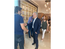 BAROMUZDA BAYRAMLAŞMA MERASİMİ YAPILDI