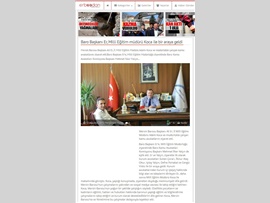 BASINDA BARO (Milli Eğitim Müdürlüğü ziyareti) 18.08.2017