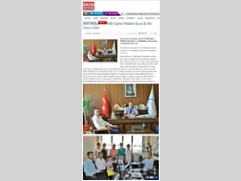 BASINDA BARO (Milli Eğitim Müdürlüğü ziyareti) 18.08.2017