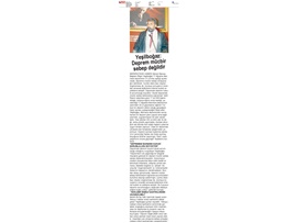 BASINDA BAROMUZ (Yeşilboğaz: "Devlet Depremde Mücbir Sebep Bahanesine Sığınamaz")