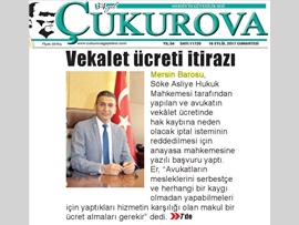 BASINDA BARO (Vekalet Ücreti İtirazı) 18.09.2017