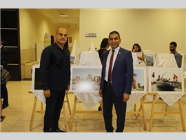BARO BAŞKANIMIZ AV.ALİ ER, MERSİN BAROSU FOTOĞRAFÇILIK KULÜBÜNÜN DÜZENLEDİĞİ FOTOĞRAF SERGİSİNİN AÇILIŞINI YAPTI