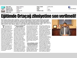BASINDA BAROMUZ (Eğitim-Öğretim Yılı Mesajı)