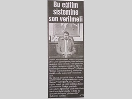 BASINDA BAROMUZ (Eğitim-Öğretim Yılı Mesajı)