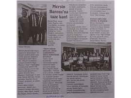 BASINDA BAROMUZ (Yemin Töreni-"Hukuk Üçüncü Güç Olmaz Zorunda")