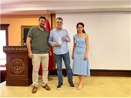 AVUKATLARIMIZA “ÇOCUK ADALET SİSTEMİ EĞİTİMİ" VERİLDİ
