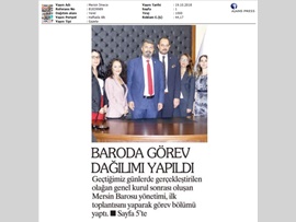 BASINDA BAROMUZ (Yönetim Kurulu Görev Bölümü Yaptı)