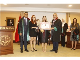 9 STAJYER AVUKATIMIZ, AVUKATLIK RUHSATNAMELERİNİ ALDI