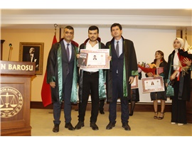 9 STAJYER AVUKATIMIZ, AVUKATLIK RUHSATNAMELERİNİ ALDI