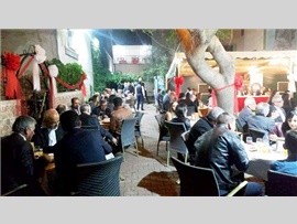 VALİMİZ SAYIN; ÖZDEMİR ÇAKACAK, BAŞKANIMIZ VE YÖNETİM KURULUMUZ SOSYAL TESİSİMİZİN AÇILIŞINI YAPTILAR.