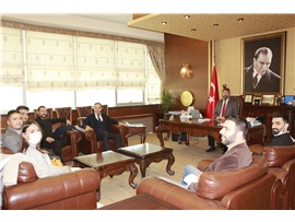DEVA PARTİSİ MERSİN İL YÖNETİMİNDEN BAŞKANIMIZ YEŞİLBOĞAZ’A ZİYARET