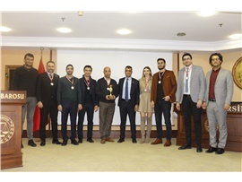 MERSİN BAROSU KUPA VE MADALYA TÖRENİ