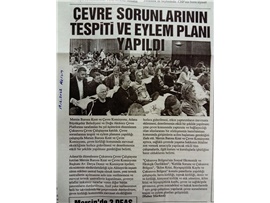 Kent ve çevre Komisyonumuz, Çukurova Çevre Çalıştayına katıldı