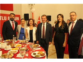 BAŞKANIMIZ AV. BİLGİN YEŞİLBOĞAZ, ZAFER BAYRAMI RESEPSİYONUNA KATILDI