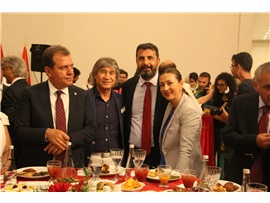 BAŞKANIMIZ AV. BİLGİN YEŞİLBOĞAZ, ZAFER BAYRAMI RESEPSİYONUNA KATILDI