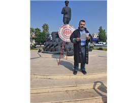 TARSUS İLÇE TEMSİLCİLİĞİMİZ ADLİ YIL AÇILIŞ TÖRENİ DÜZENLEDİ