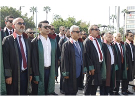 MERSİN BAROSU 2022-2023 ADLİ YIL TÖRENİ DÜZENLEDİ