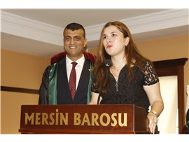 33 STAJYER AVUKATIMIZ YEMİN EDİP CÜBBE GİYDİ