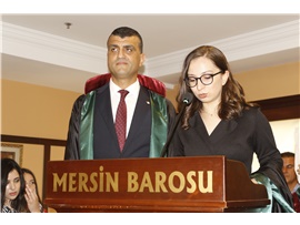 33 STAJYER AVUKATIMIZ YEMİN EDİP CÜBBE GİYDİ