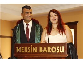 33 STAJYER AVUKATIMIZ YEMİN EDİP CÜBBE GİYDİ