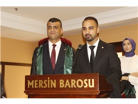 33 STAJYER AVUKATIMIZ YEMİN EDİP CÜBBE GİYDİ