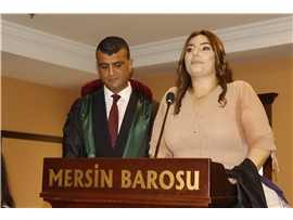 33 STAJYER AVUKATIMIZ YEMİN EDİP CÜBBE GİYDİ