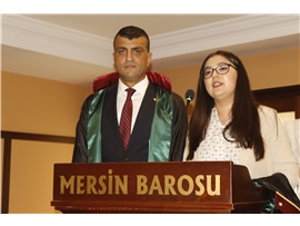 33 STAJYER AVUKATIMIZ YEMİN EDİP CÜBBE GİYDİ