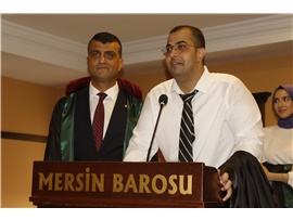 33 STAJYER AVUKATIMIZ YEMİN EDİP CÜBBE GİYDİ