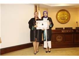 33 STAJYER AVUKATIMIZ YEMİN EDİP CÜBBE GİYDİ