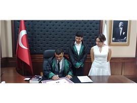 33 STAJYER AVUKATIMIZ YEMİN EDİP CÜBBE GİYDİ