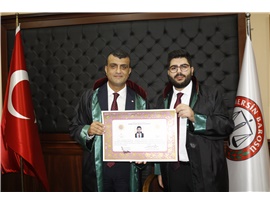 33 STAJYER AVUKATIMIZ YEMİN EDİP CÜBBE GİYDİ