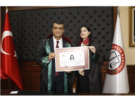 33 STAJYER AVUKATIMIZ YEMİN EDİP CÜBBE GİYDİ