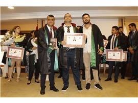 33 STAJYER AVUKATIMIZ YEMİN EDİP CÜBBE GİYDİ