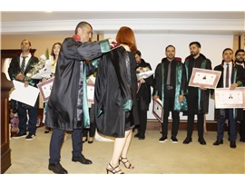 33 STAJYER AVUKATIMIZ YEMİN EDİP CÜBBE GİYDİ