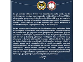 HERKES İÇİN ADİL BİR ADLİ YIL İSTİYORUZ