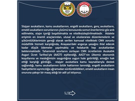 HERKES İÇİN ADİL BİR ADLİ YIL İSTİYORUZ